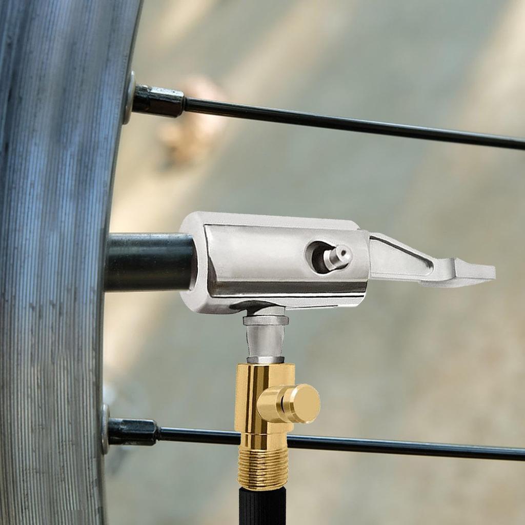 Car Tire Nozzle, Car Tire Valve Adapter, Car Tire Air Chuck Durable and Portable
