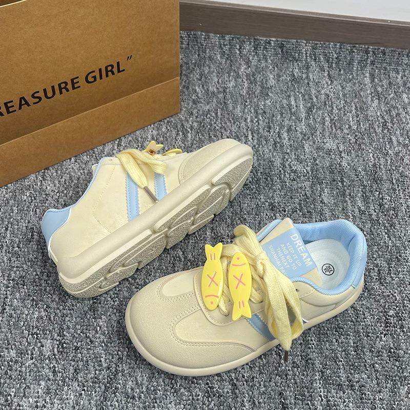 Casual Fashion Board Shoes New Autumn Dopamine Platform Niche Shoes Children's White Shoes Women's