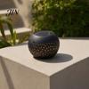 Durable Outdoor Lighting Garden Solar Light, Waterproof Metal Lamp, Leaf Pattern Lawn Light Lantern for Terrace Yard Deck Porch Table Decor Decorative