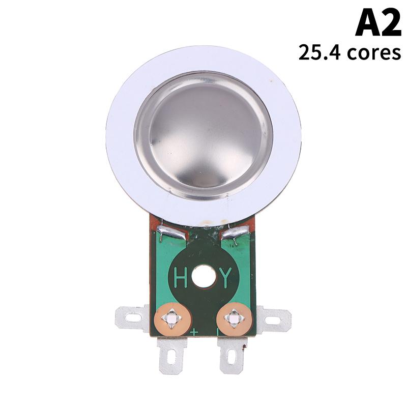 New 25.4MM Tweeters Voice Coil Round Speaker Treble Coil Replacement Horn Titanium Film Copper Clad Alumium Diaphragm