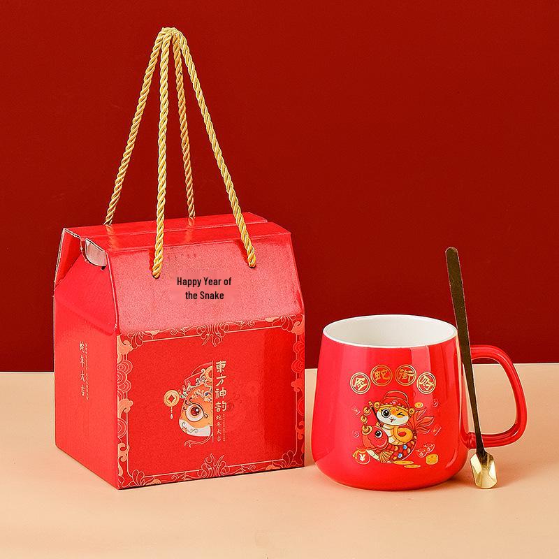 55° Temperature-Regulating Ceramic Coffee Mug Gift Set