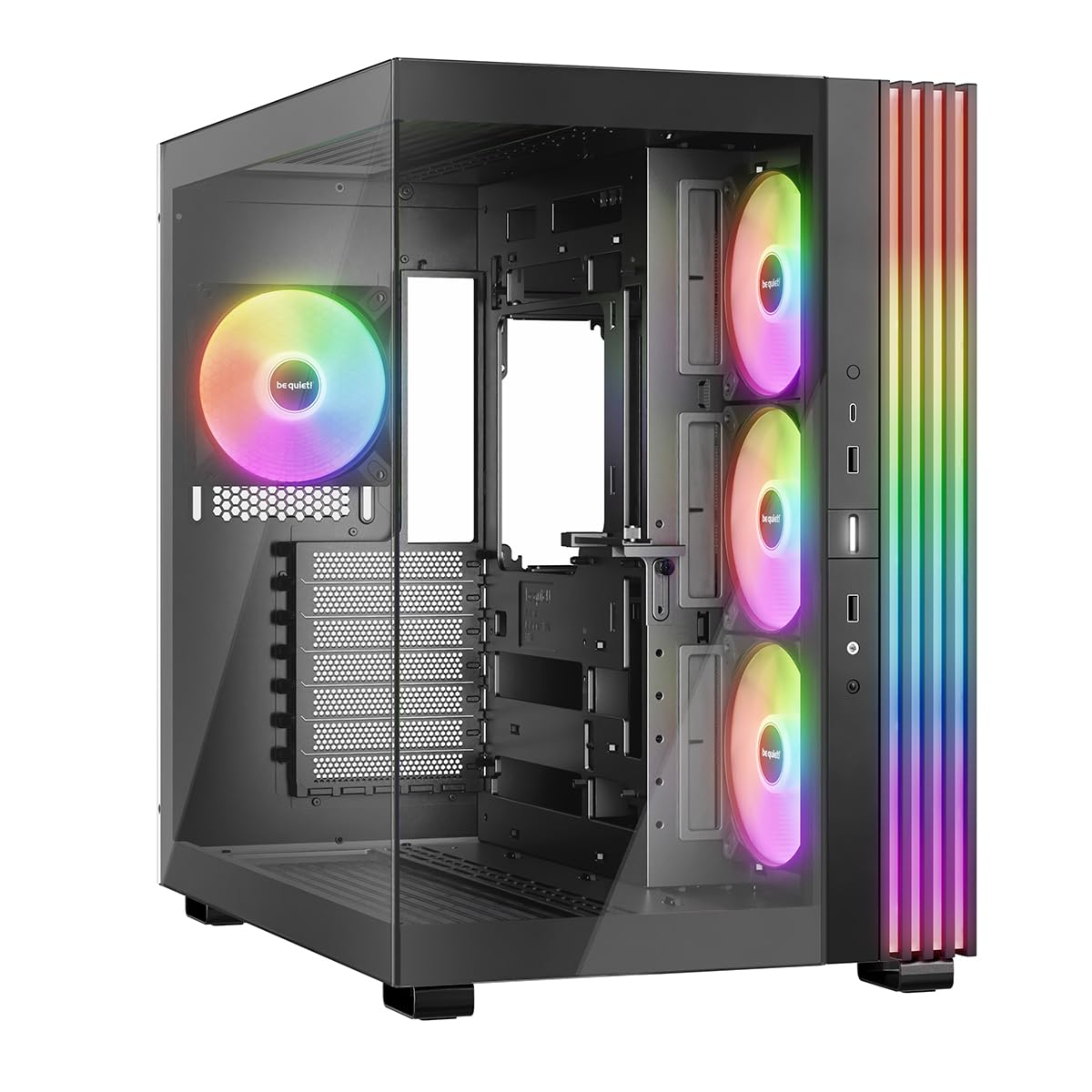 

be quiet Middle Tower PC Case ATX Pillarless Light Base 600 LX Black (With Fan) Domestic Authorized Distributor Product BGW67 LGT-BSE-600LXBK