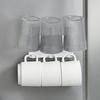 IDEA PLAZA Magnetic Glass & Mug Holder, Cup Stand, Bottle Drainer, Cup Holder, Floating Storage, Kitchen Storage, Next to Refrigerator, Easy Installat