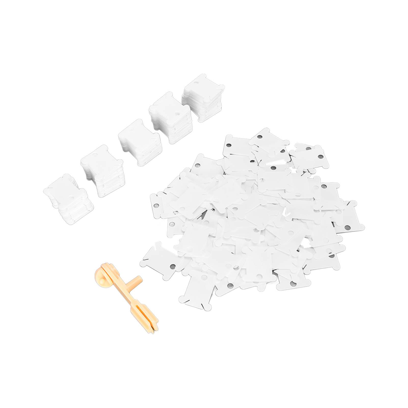 

360Pcs Plastic Floss Bobbin Sorting Storage Function Anti Rust Practical DIY Sewing Thread Storage for Sewing