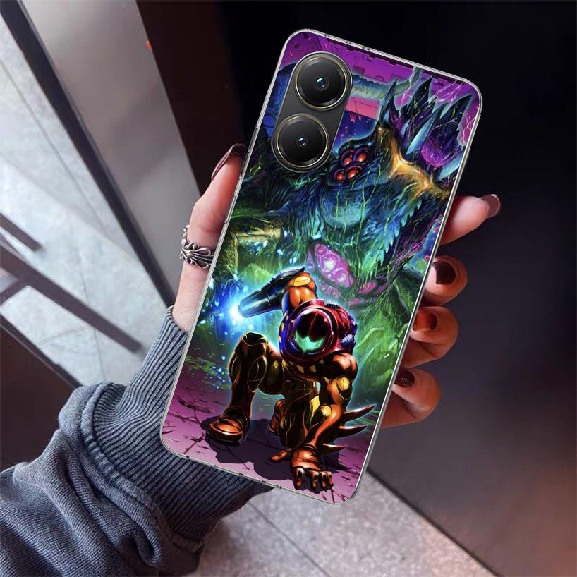 Spiel M-Metroids Handyhülle Für Xiaomi Poco X7 X6 X5 Pro F7 Ultra Redmi 15C 15 13 13C 12 12C 10 10A 10C 9 9A 9C 9T Hülle Poco X7