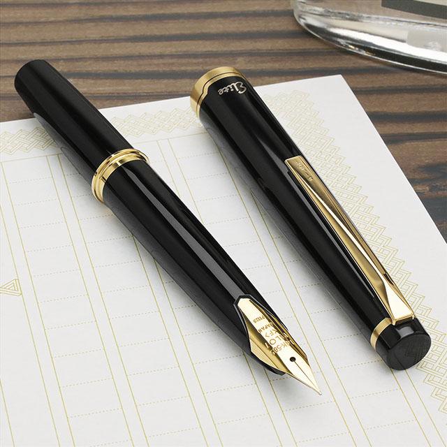 Pilot Fountain Pen Elite 95S Black Fine Nib FES-1MM-B-F with Converter