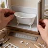 1:12 Dollhouse Miniature Bathroom Bathtub Model