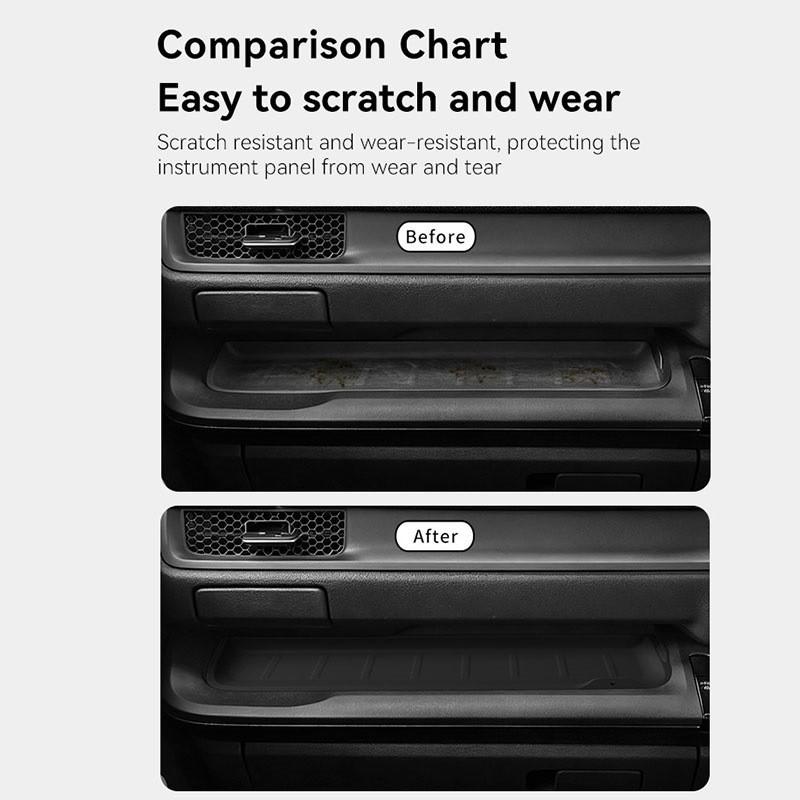 Car Center Tray Pad For Honda STEPWGN 6Th -2025 Passenger Side Silicone Storage Box Tray Interior Accessory