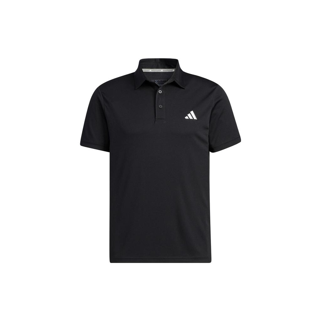 New Adidas Polo Shirts Men's Black HS9051