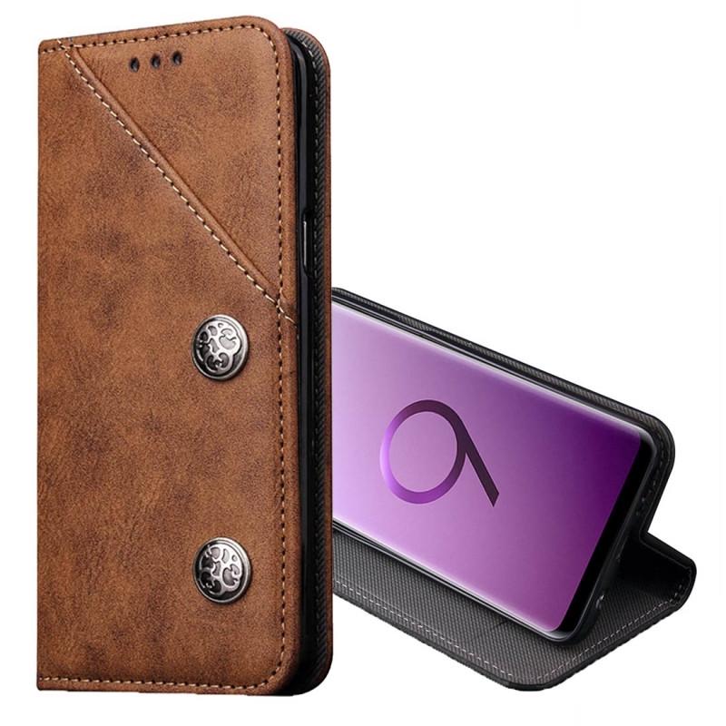 Housse Etui Luxe Universel CUIR Horizontal D ~ Alcatel OT E225