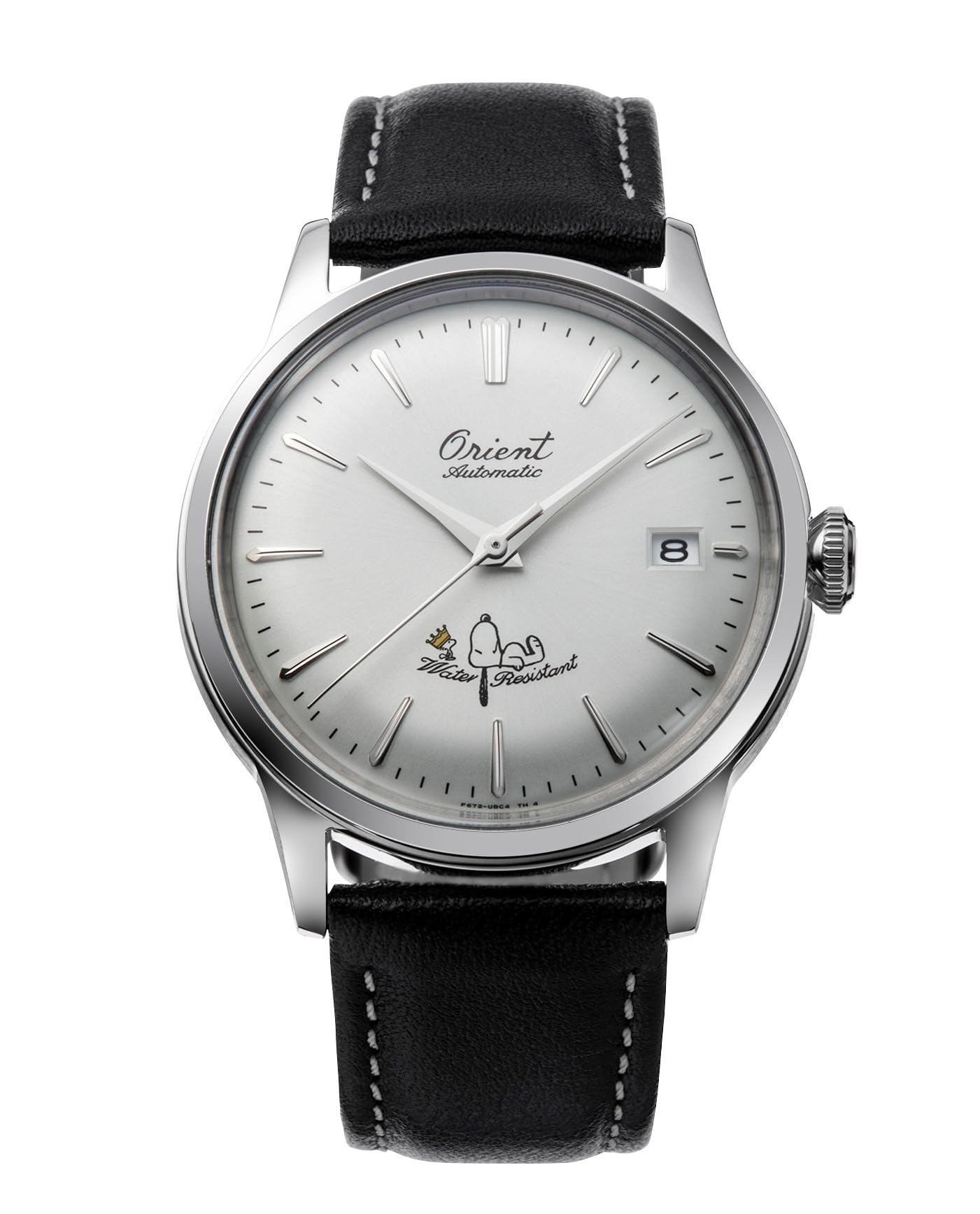 

Wristwatch Bambino Bambino Automatic Watch Mechanical Automatic Collaboration Domestic Warranty Limited to 150 White [Orient Watch] Peanuts білий