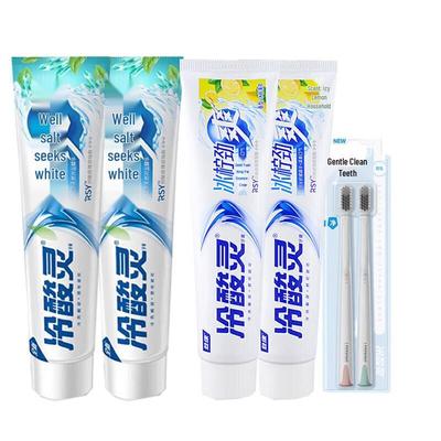 Leng Suan Ling Well Salt & Icy Cool Toothpaste Set with Toothbrushes