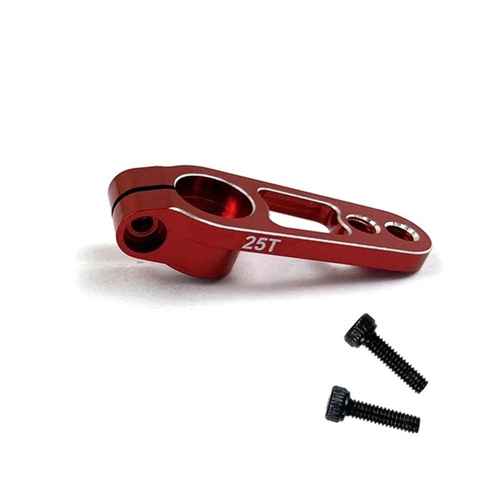 25T Metal Servo Arm One-way Swing Arm Heightened and Lengthened for 1/10 RC Boat SCX10 HSP TRX4 30-100CC Light Truck Aircraft rc