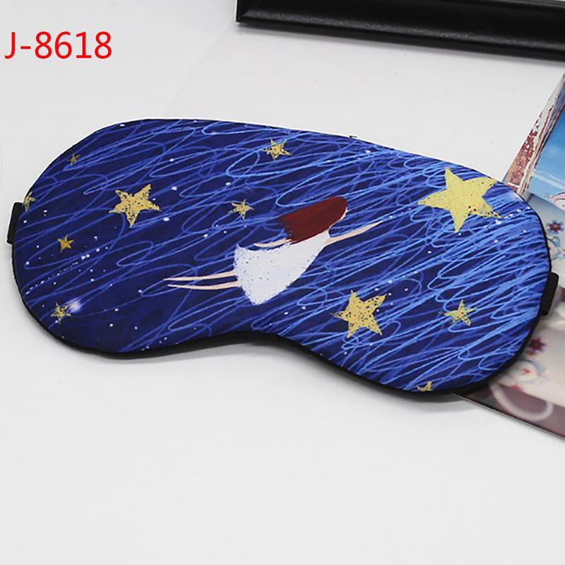 1pc Cotton Creative Lovely Cartoon for Eye Travel Relax Sleeping Aid Eye Patch Shading Eye Mask Sleeping Mask Eyepatch Eye Cover