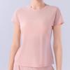 Women's Summer Yoga Clothes: Lightweight, Elastic, Quick-Dry, Breathable Mesh Short Sleeve for Running & Fitness