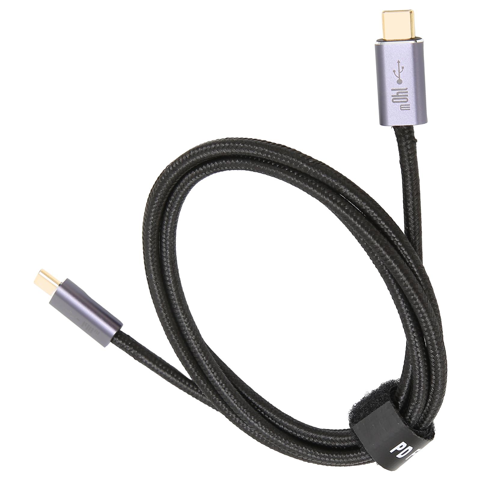 

Type C 2.0 Data Cable PD3.1 140W MultiFunction Fast Weaved Data Cable for