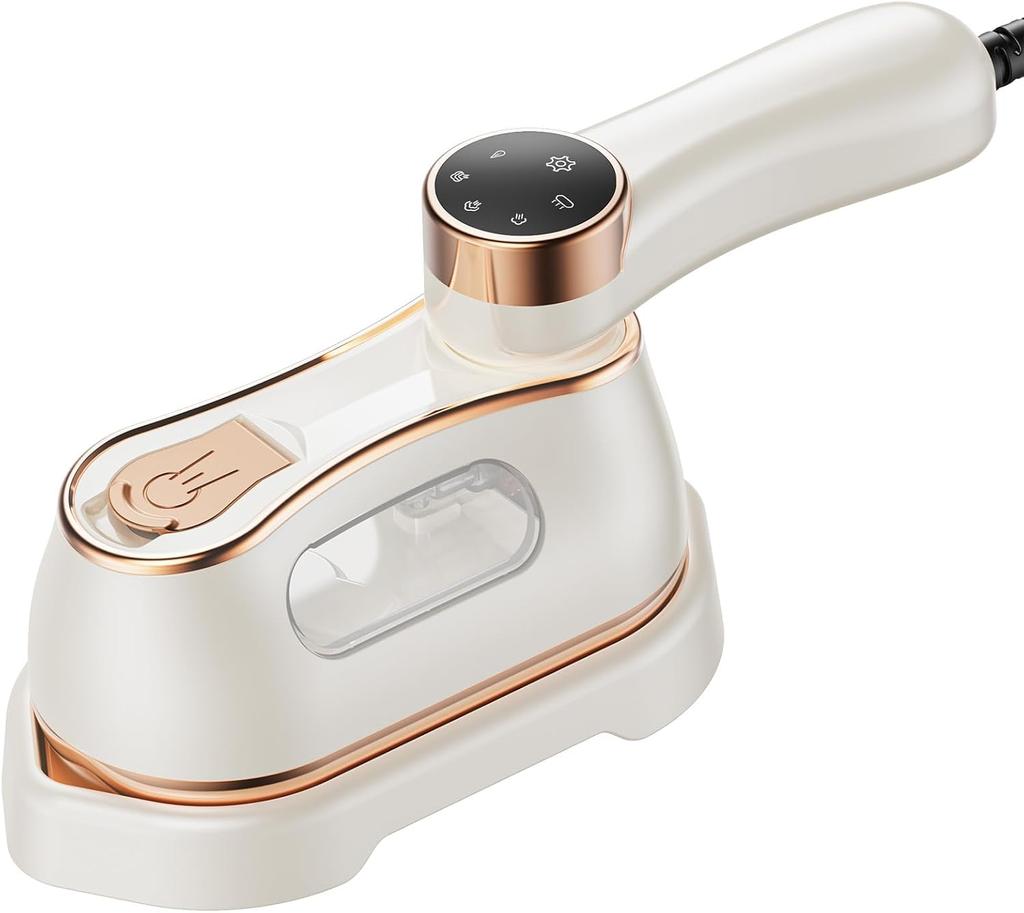 Iron Steam Iron Clothes Steamer Wrinkle Removal Handy Iron Portable Iron Foldable Handle Rotates High Temperature 10 Seconds Rise Deodorizing 3 Levels