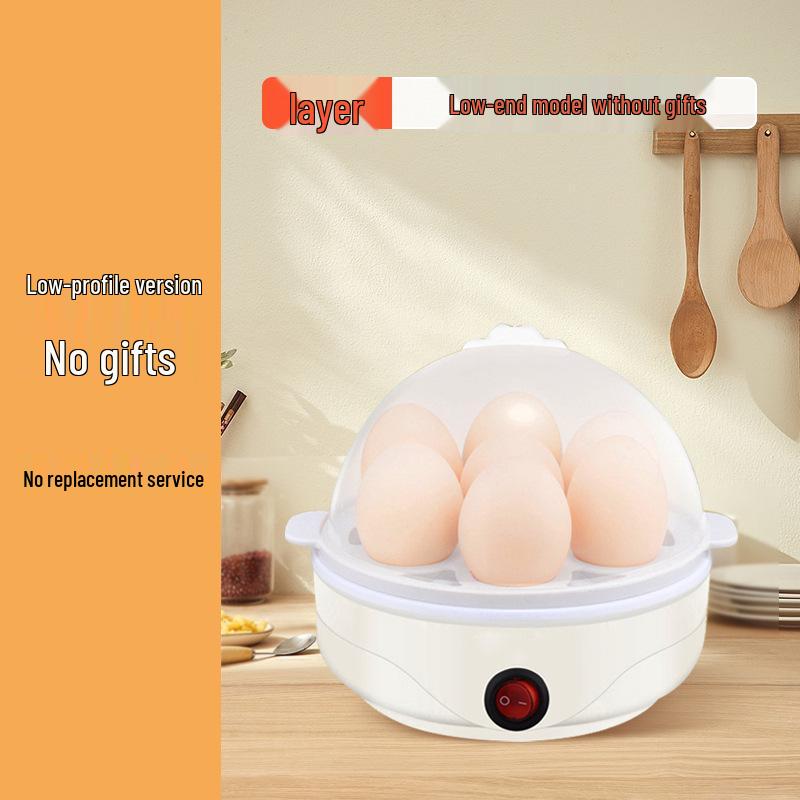 Multifunctional Egg Steamer: Multi-layer Breakfast Machine with Anti-Dry Burning Feature and Automatic Power Off, Mini Egg Boiling Pot.