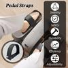 Leg Exerciser Traction Straps Ellipse Pedal Straps Elliptical Band Non-Slip Sports Accessories for Fitness Bike Cycling Home