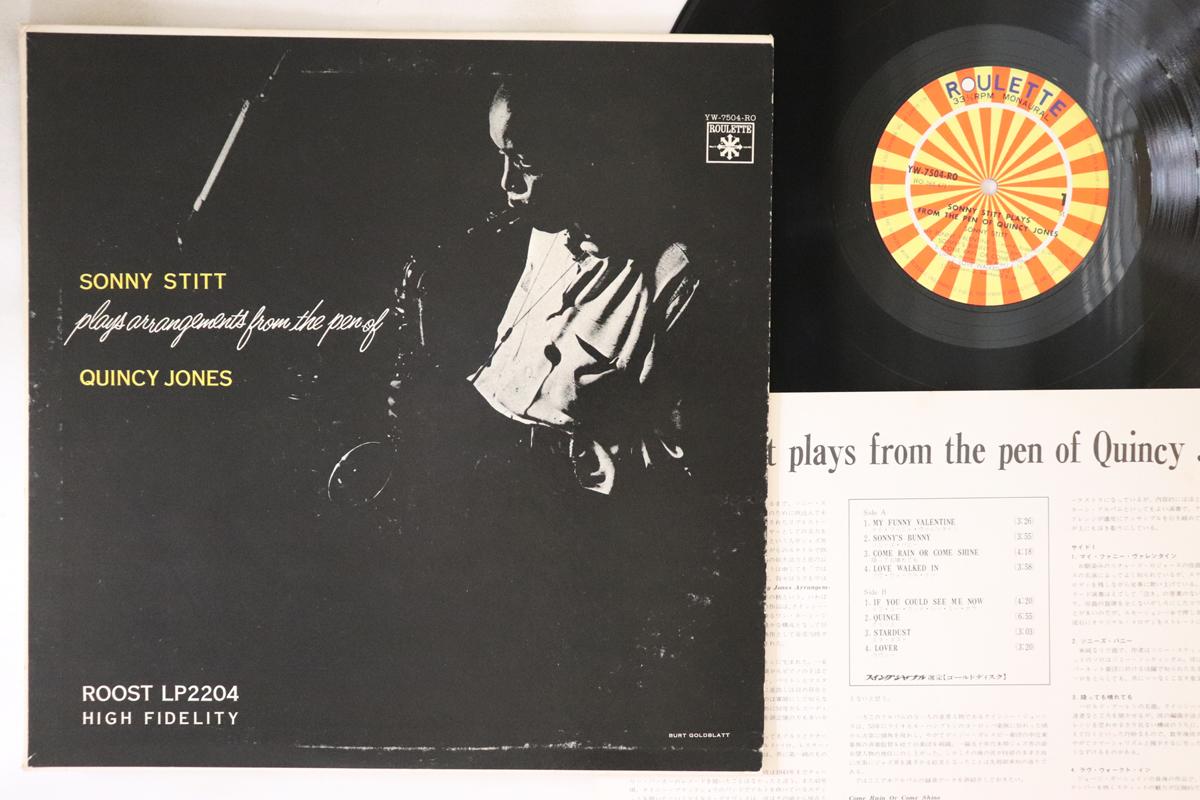 

LP Record - Sonny Stitt Plays Arrangements YW7504RO ROULETTE 1975 Japan Jazz