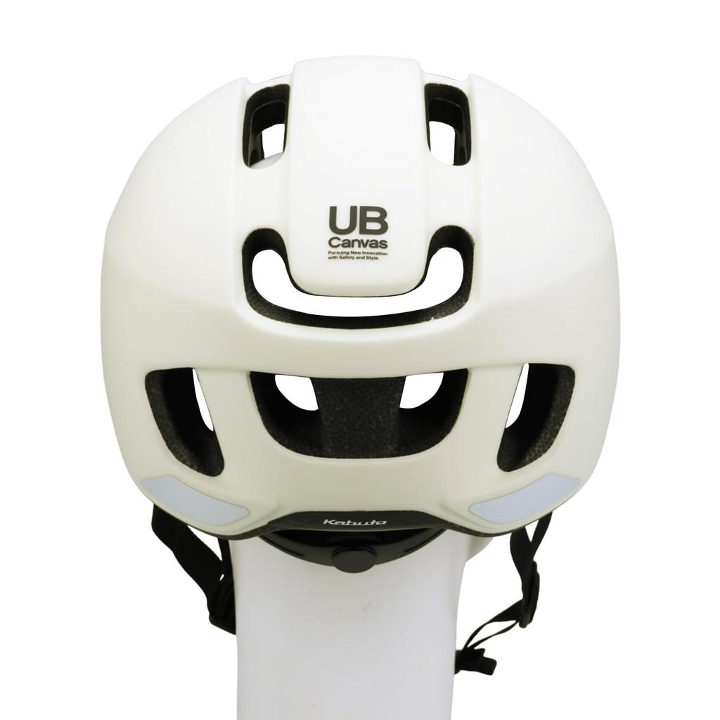 KABUTO Bicycle Helmet Canvas Urban M/L (57-59cm) Matte Black JCF Recommended