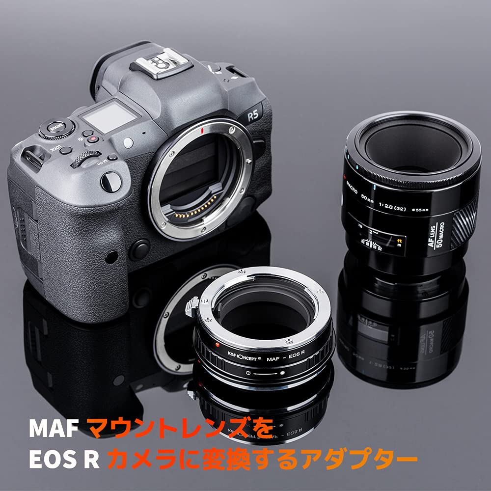 CONCEPT Mount Adapter for MINOLTA AF Lenses To Sony Lenses To Canon EOS R Infinity Direct from the K&F A-Mount A-Mount RF-Mount Cameras.