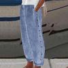 Women's Fashion Casual Solid Color Print Pants & Capris