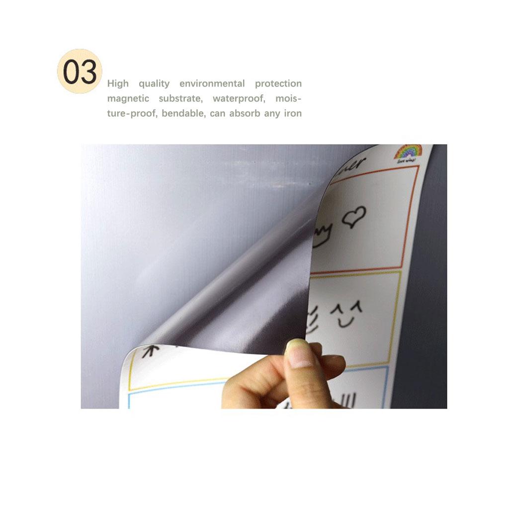 Bedroom Fridge Schedule Sticker Removable Writable Message Board Reminder Erasable Whiteboard Writing Boards
