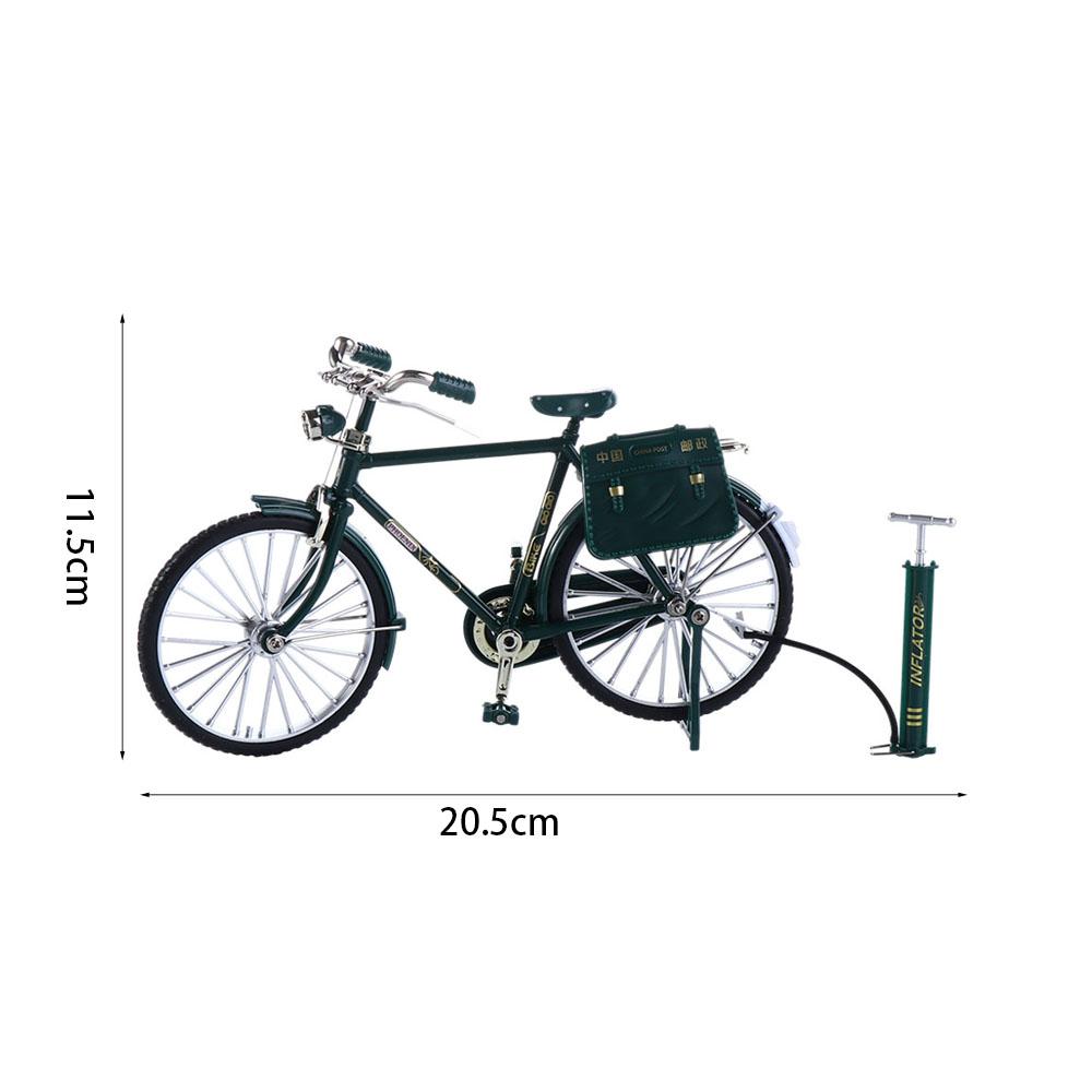 Diecast Zinc Zinc Alloy Retro Bicycle Model Toy Simulation Bicycle Vintage Bicycle Model Retro Bicycle Toys
