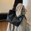 Simple, Fashionable, Retro Woven Pattern Large-capacity Casual Tote Underarm Single-shoulder Bag