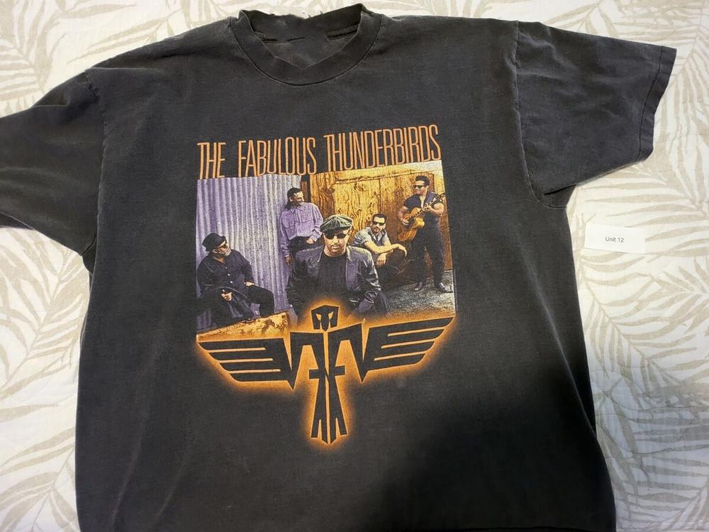 

The fabulous Thunderbirds Gift For Fans Black T-Shirt Cotton Unisex T-Shirt L