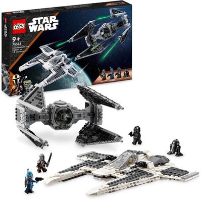 LEGO Star Wars 75348 Mandaloriancki myśliwiec 'Kłyk' kontra TIE interceptor
