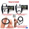 Fishing Rod Guide Repair Kit Ceramic Guide Rings Fishing Rod Repair Kit
