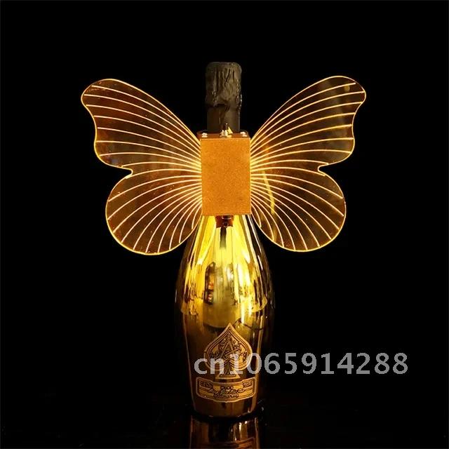 Aluminum Alloy Flash Stick Rechargeable LED Flash Stick Bar Wine Atmosphere Props KTV Luminous Wine Glow Stick