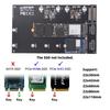 Cablecc Dual Oculink to NVMe NGFF PCIe SSD 2280 22110mm Adapter SFF-8612 SFF-8611 M-Key M.2 (for Motherboard)