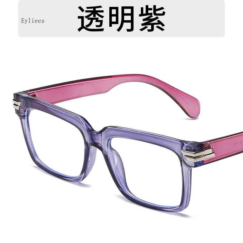 Trendy Women Glasses Stylish Square  Design Eyewear for Decoration Oversize Eyeglasses anti blue light glasses  óculos