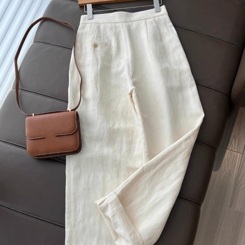 Stylish and Chic Summer Women's Fashion Set Vest and Wide-Leg Pants Two-Piece Set