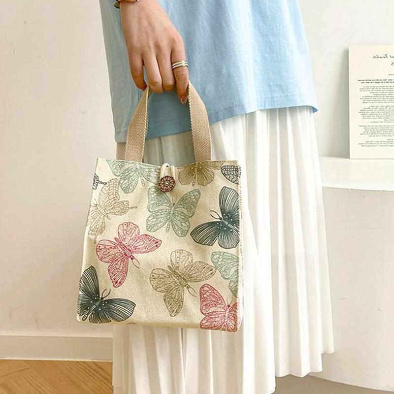 Large Capacity Goes Out To Medium Bento Lunch Box Bag Handbag