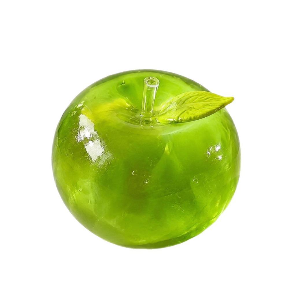 Slow Rebound Fruits Squishy Toys Crystal Simulated Fruit Squishy Toys Squeeze Toys Christmas Gift