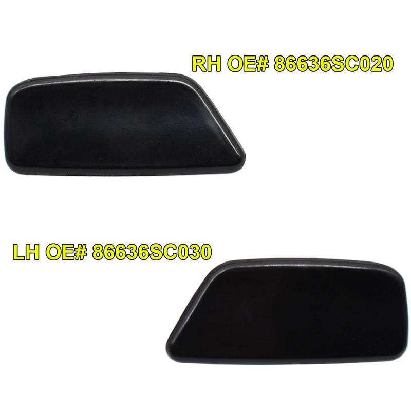 For Subaru Forester 2009 2010 2011 2012 Car Front Headlight Headlamp Washer Spray Nozzle Cap Cover OE# 86636SC030 86636SC020