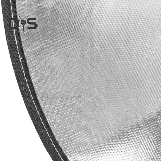 Outdoor Fireproof Mat Heat-Resistant Flame Retardant Anti-slip Deck Patio Lawn Camping Stove BBQ Grill Firepit Aluminum Foil Rug Fireplace Hearth Pad