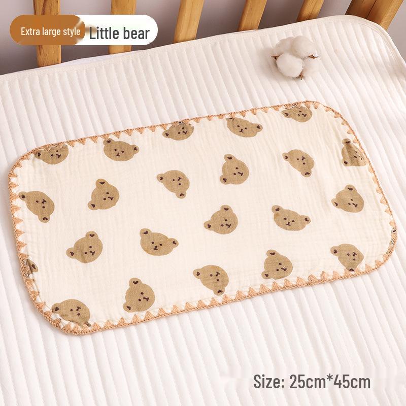 Baby Cloud Breathable Cotton Pillow - Infant Anti-Spit Design, 0-6 Months
