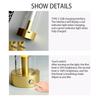Touch Charging Desk Lamp LED Wireless Desk Lamp 3-speed Dimming Atmosphere Lamp for Camping Hotel Bedroom Decoration Night Light