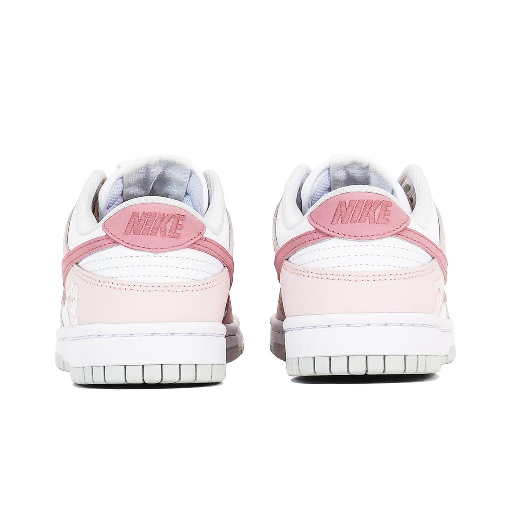 Nike Dunk 3 Times Laboratory Slip Resistant Abrasion Resistant Low top Skateboard Shoes Women's White Pink DD1503-103(TeamP-)