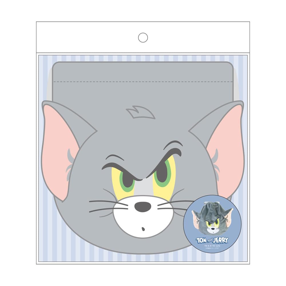 Tees Factory Tom and Jerry Plush Drawstring Bag TM H170 X W160mm TJ-5530468TM