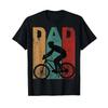 Vintage Bicycle Dad Cycling Cyclist Daddy T Shirt Vintage Soft Fashion Versatile Breathable Homme Stylish Streetwear