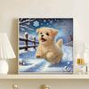 Winter Animals DIY Gem Art Diamond Painting Kits for Gift Home Wall Decor Crystal Rhinestones Diamond Painting 11.81x11.81in