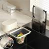 1PC Suction Cup Type with Storage Box Foldable Kitchen Sink Filter Rack Vegetable Basin Kitchen Waste Filter Mesh