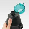 Garrafa Infantil Plástica para Água Skater Shinkalion PSB5SANAG, 480ml, Abertura de Um Toque, Antibacteriana, Amigável para Crianças, Leve, Japão,