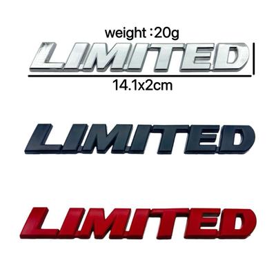 Toyota LIMITED Emblem Badge for Customization